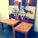 Pair coffee tables Lived del sol 1970