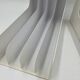 Set of white vinyl holders for 33T