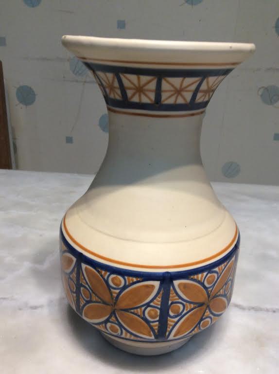 Terracotta vase