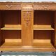 Art Deco buffet in walnut and marble