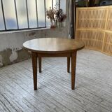 1950s round oak table