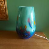 Lampe en verre soufflé soisy, essonne