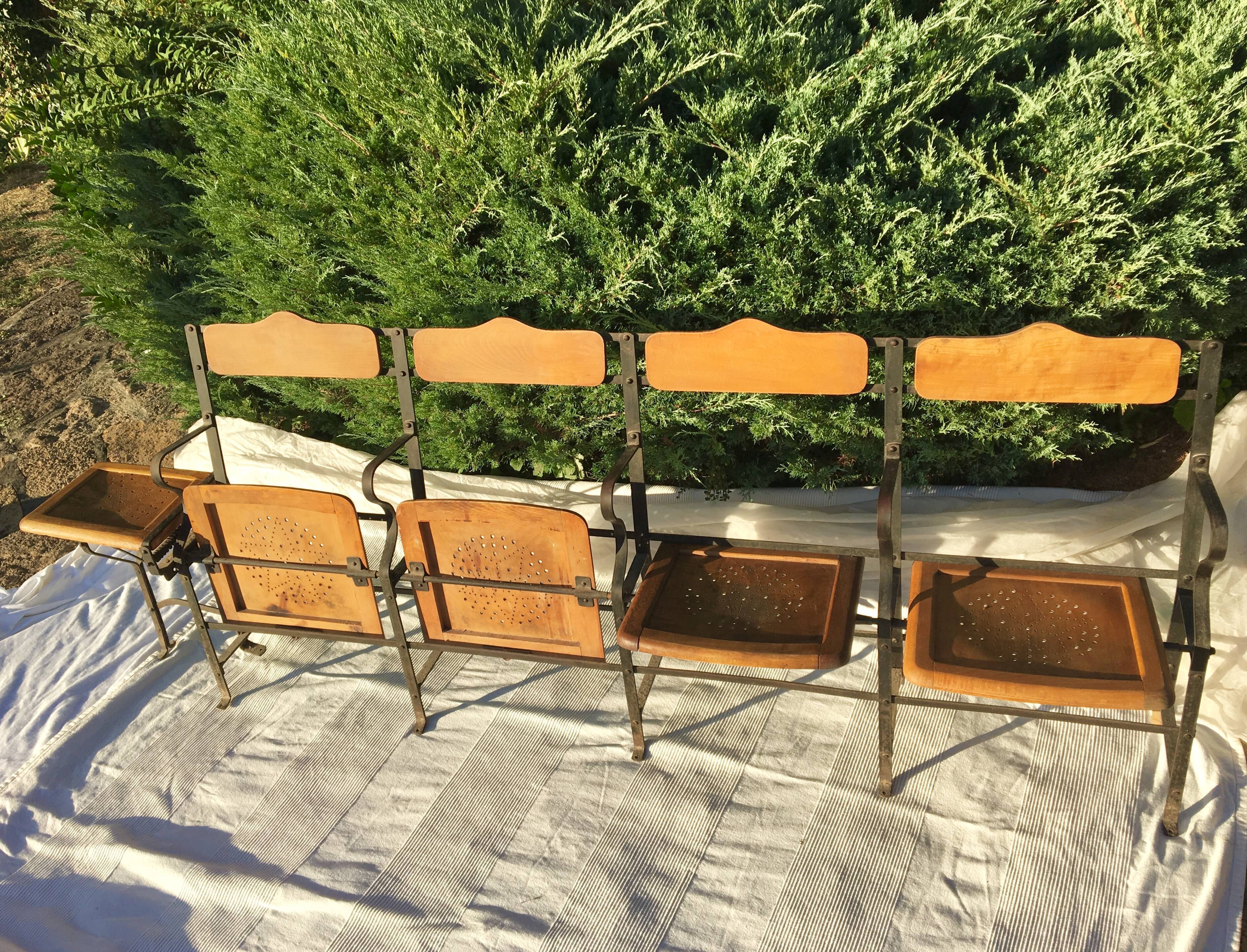 Fauteuils de cinéma 1920 5 places
