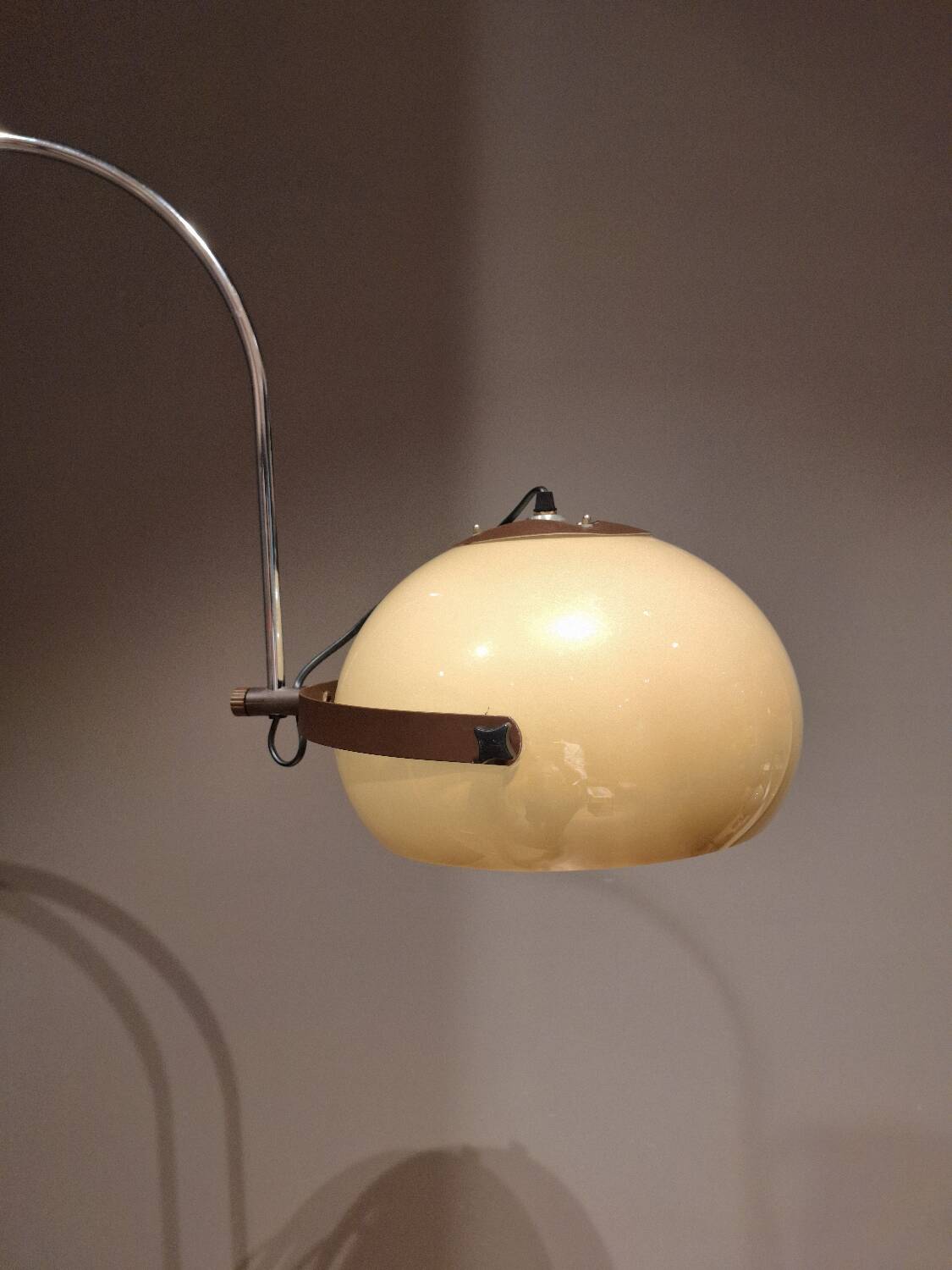 Vintage mushroom wall light