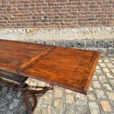 Italian Dining Table In Natural Wood Louis XVI Style XIX Eme Century