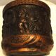 Ancienne jardinière cache pot bretby clanta n2410 h poterie personnages relief