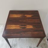 Square rosewood side table
