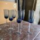 Set of 8 stemmed glasses