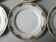 6 Dessert plates Orchies Moulins des loups, early 20th