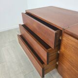 Vintage ARP sideboard in teak 1960s design Guariche Minvielle