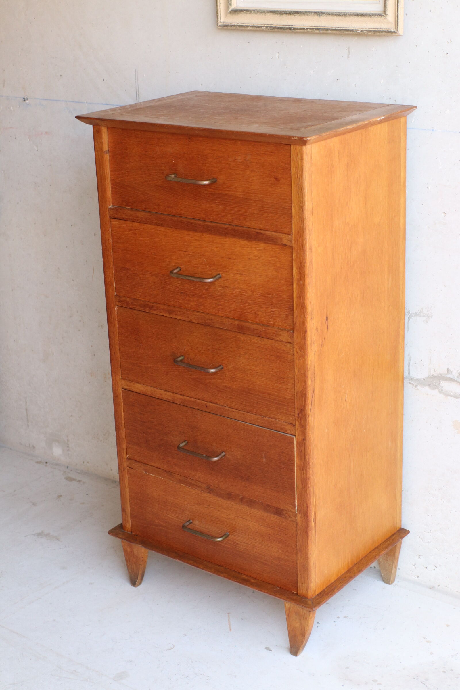Wooden dresser from the 50s - 60s