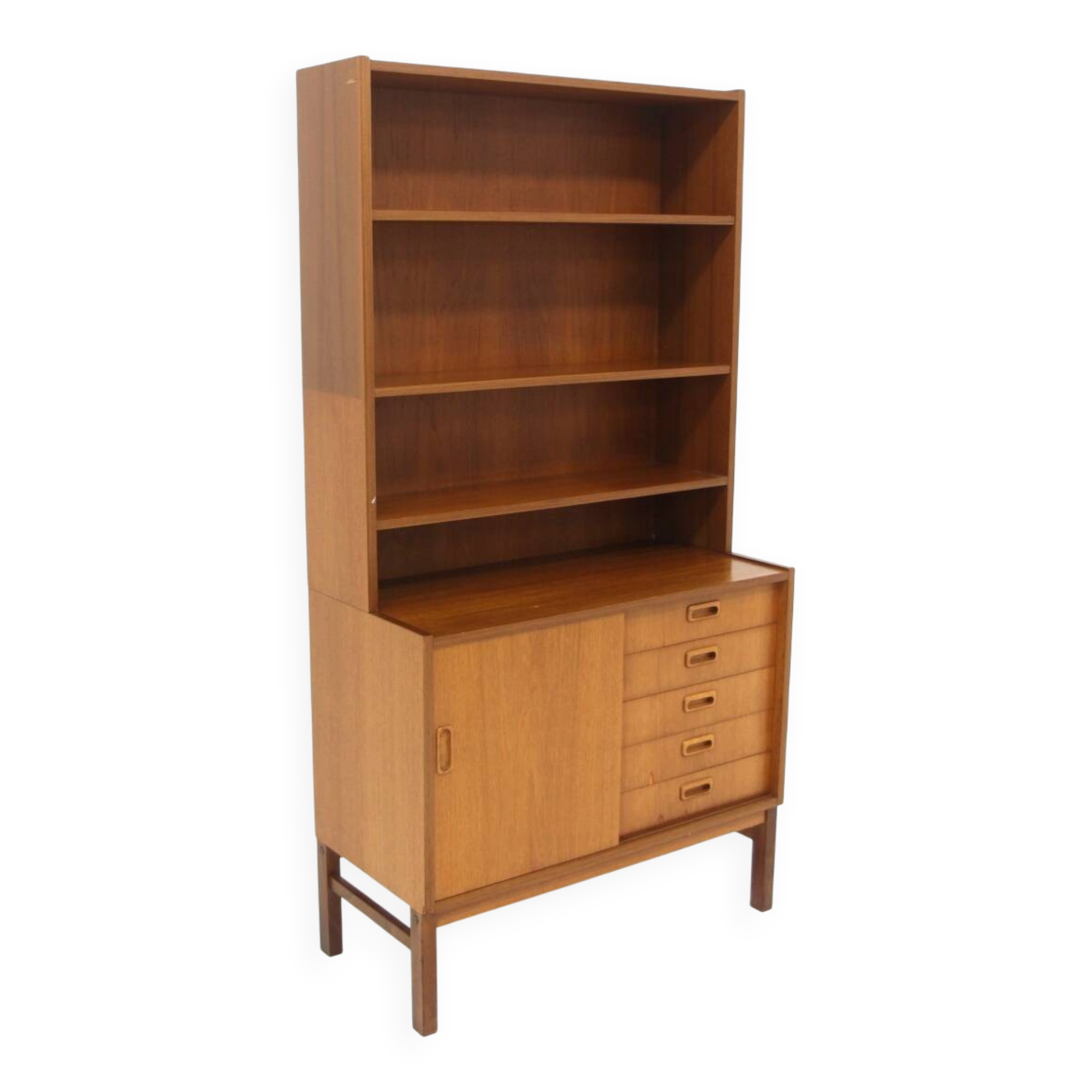 Scandinavian teak library, Sweden, 1960