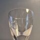 12 glasses - 6 water - 6 wine - Small carved decoration - Period 1900
