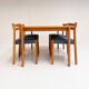 Set of 4 Niels Otto Moller chairs model 84, 1960’s