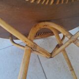 Vintage rattan coffee table