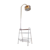 Vintage lamppost with tablet