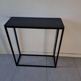 Composite marble effect console
