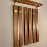 Wall hanger for clothes vintage teak 60