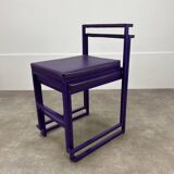 2 postmodern design chairs, 80s