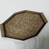 Smoked glass tray