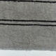 6x12 Gray & Black Modern Hemp Rug, 184x379Cm