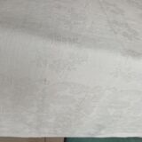 Old large rustic linen tablecloth 295 x 140 cm