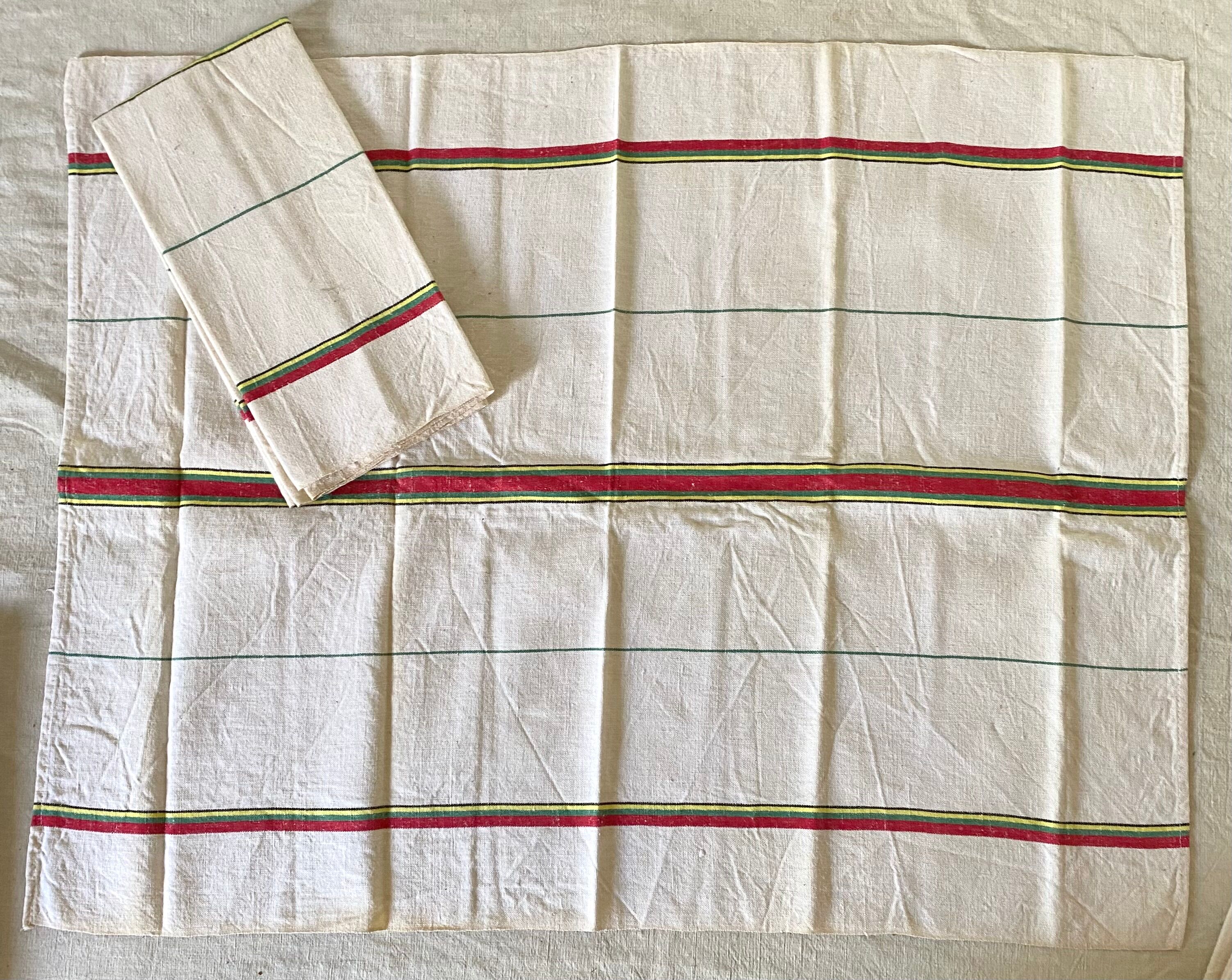 New old cotton tea towels