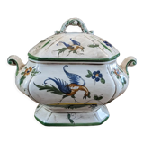 Ancient ceramic tureen Capodimonte Italy