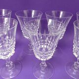 Cristal d'Arques red wine glasses