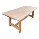 Solid oak farmhouse table