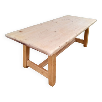 Solid oak farmhouse table