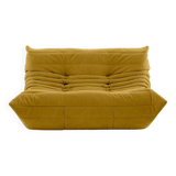 Togo Alcantara Curry Sofa Michel Ducaroy for Ligne Roset