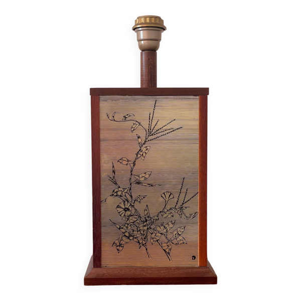 Pied de lampe Le Dauphin années 1970