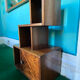 Solid wood bedside table