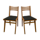 Paire de chaises 60's