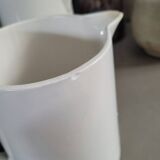 Pair of Digoin porcelain pitchers