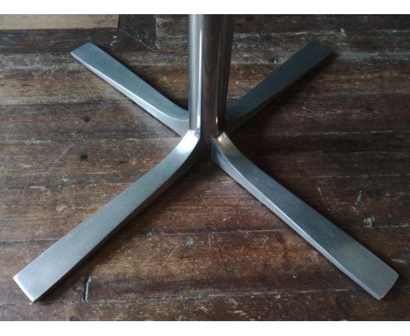 Vintage round table with extensions 1970