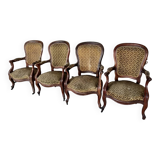 Fauteuils d'époque à retapisser