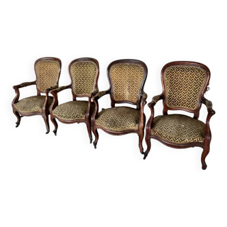 Fauteuils d'époque à retapisser