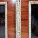 Small display cabinet in blonde mahogany veneer, Louis XVI style – 19th century.