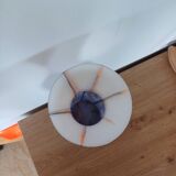 Vase Carlo Moretti en Verre de Murano Orange et Bleu
