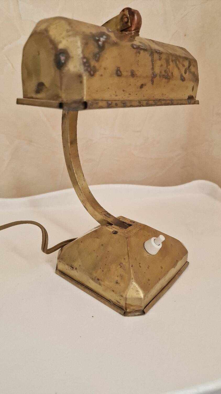 Vintage métal ,lampe de table