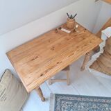 Bureau / Console / Table d'appoint de ferme style campagne en bois massif