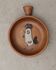 Ceramic fondue pot in the shape of a dove, 1970