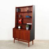 Bibliothèque en teck, design danois, années 1960, production : Danemark