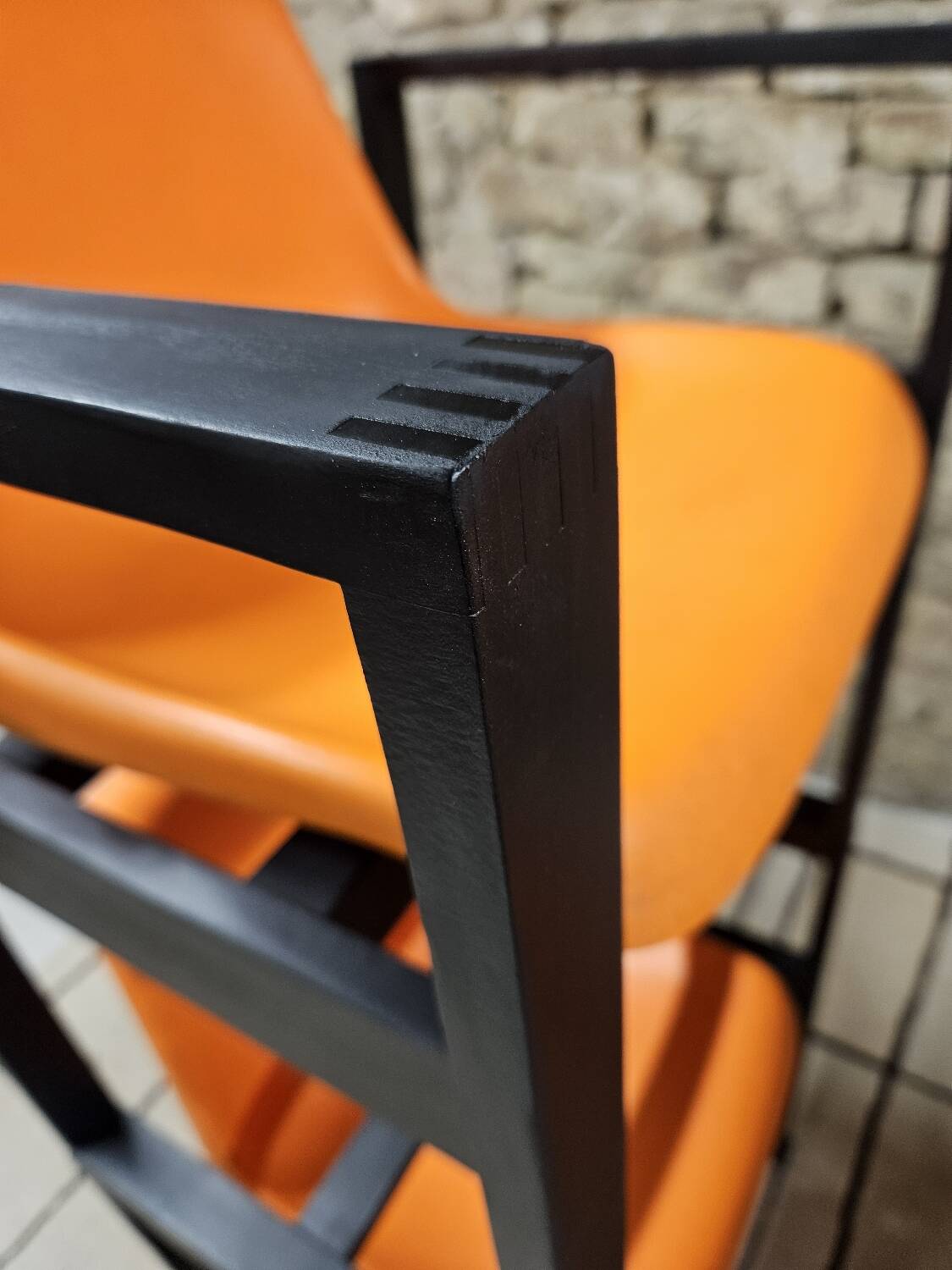 Set of 4 1970s Space Age armchairs