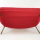 Mid Century Italian Sofa by Lenzi Nello 1954