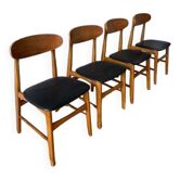 4 Danish chairs from the 50s