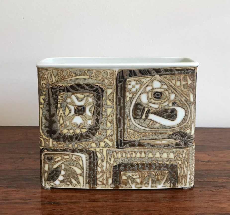 Ceramic vases by Nils Thorsson for Royal Copenhagen Denmark 1960s