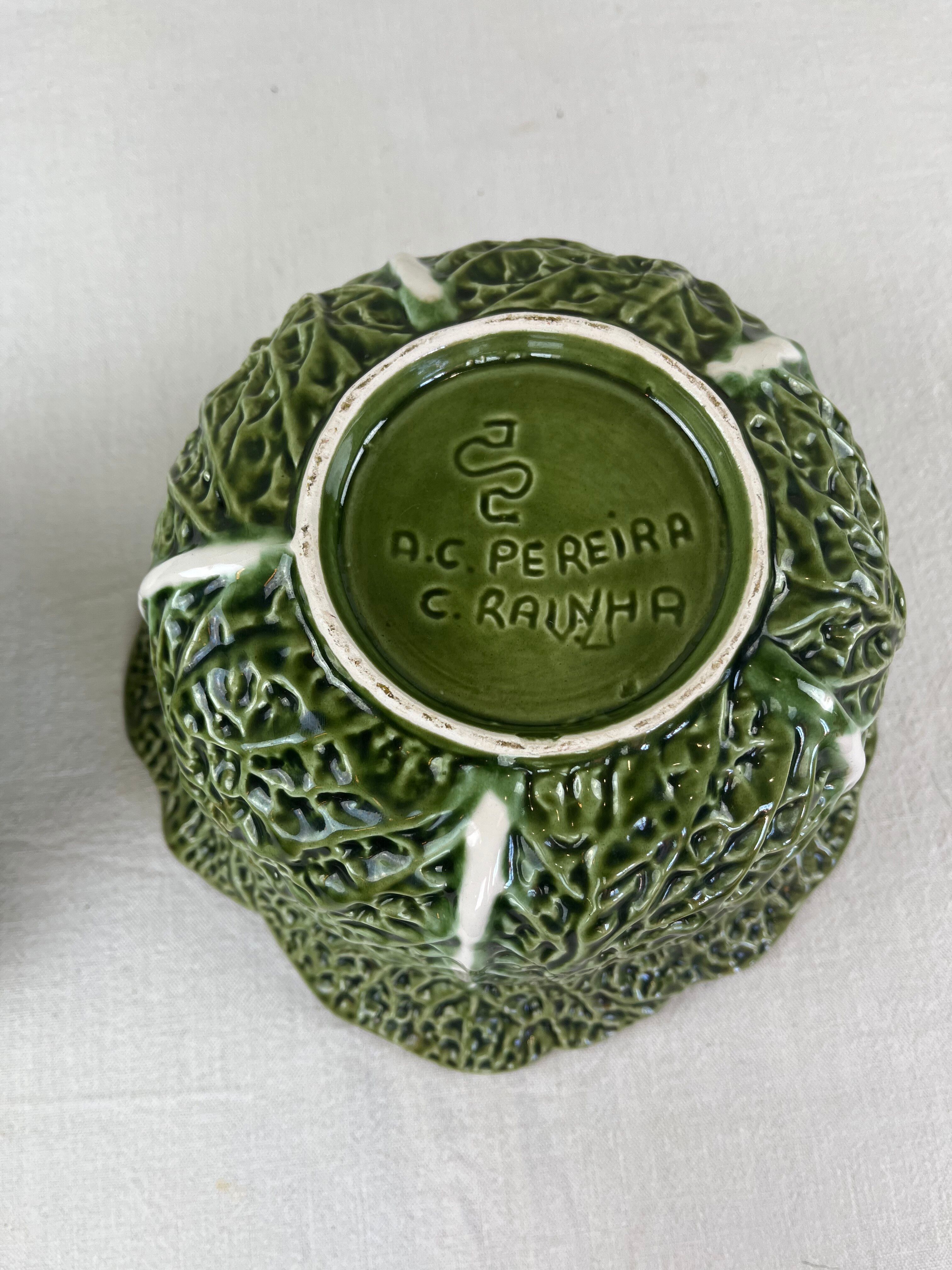 Portuguese cabbage soup tureen